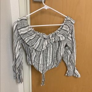 Stripped long sleeve